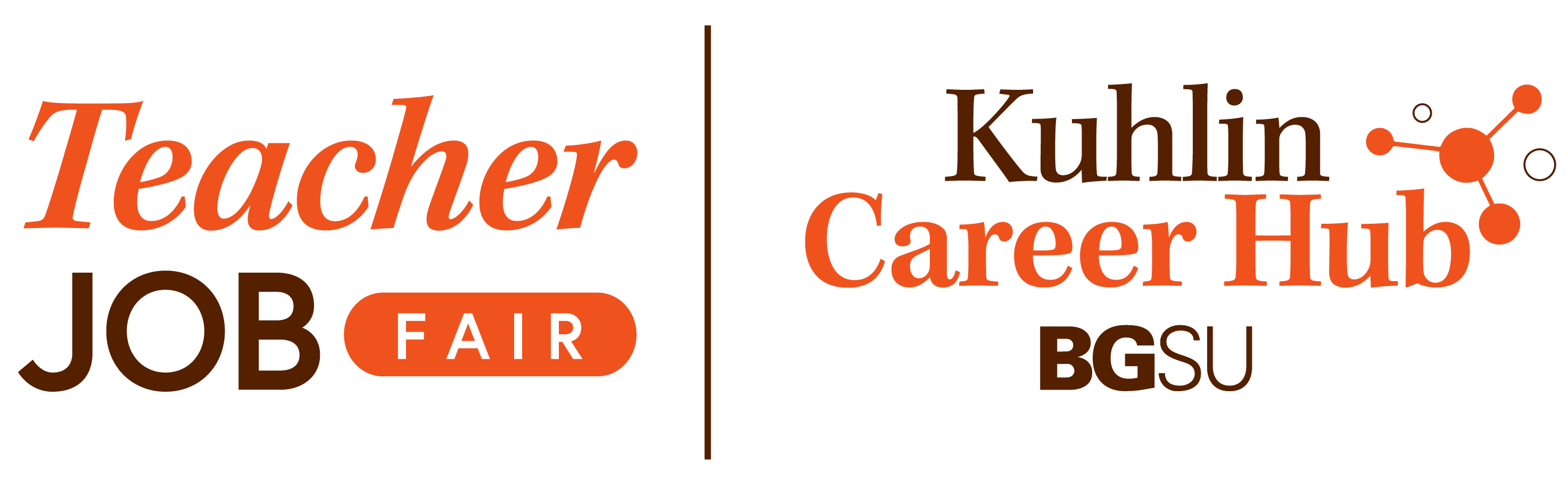 Teacher Job Fair | Kuhlin Career Hub BGSU Logo