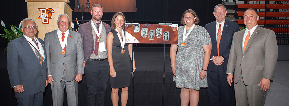 BGSU inducts five into Athletics Hall of Fame