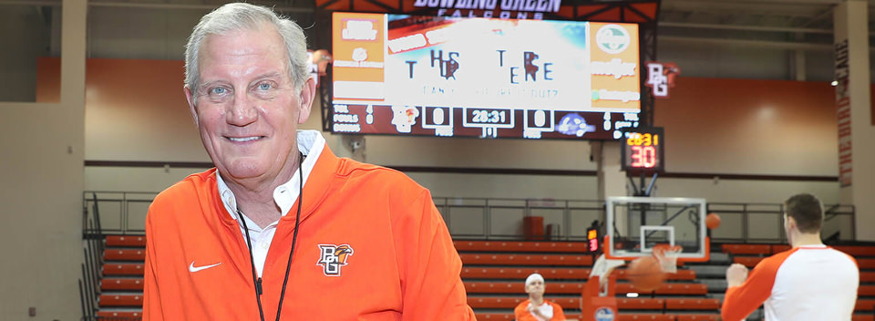 Jerry Anderson voices his love for BGSU, community